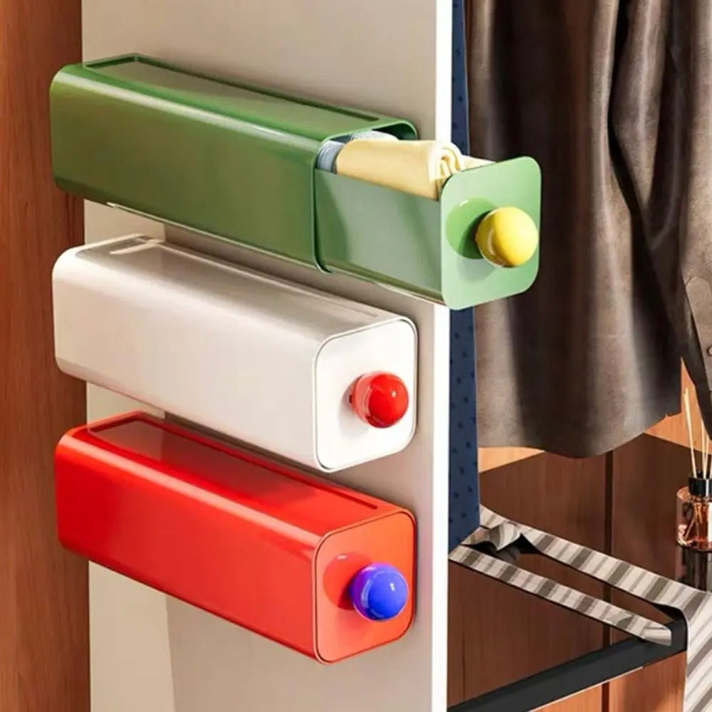 Plastic storage box – Stackable design – Modern style – Versatile organization solution 3