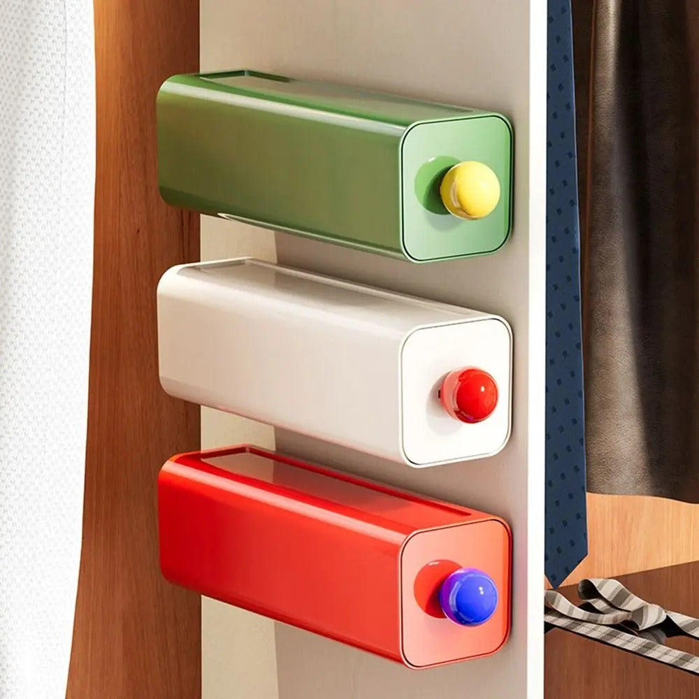 Plastic storage box – Stackable design – Modern style – Versatile organization solution 9