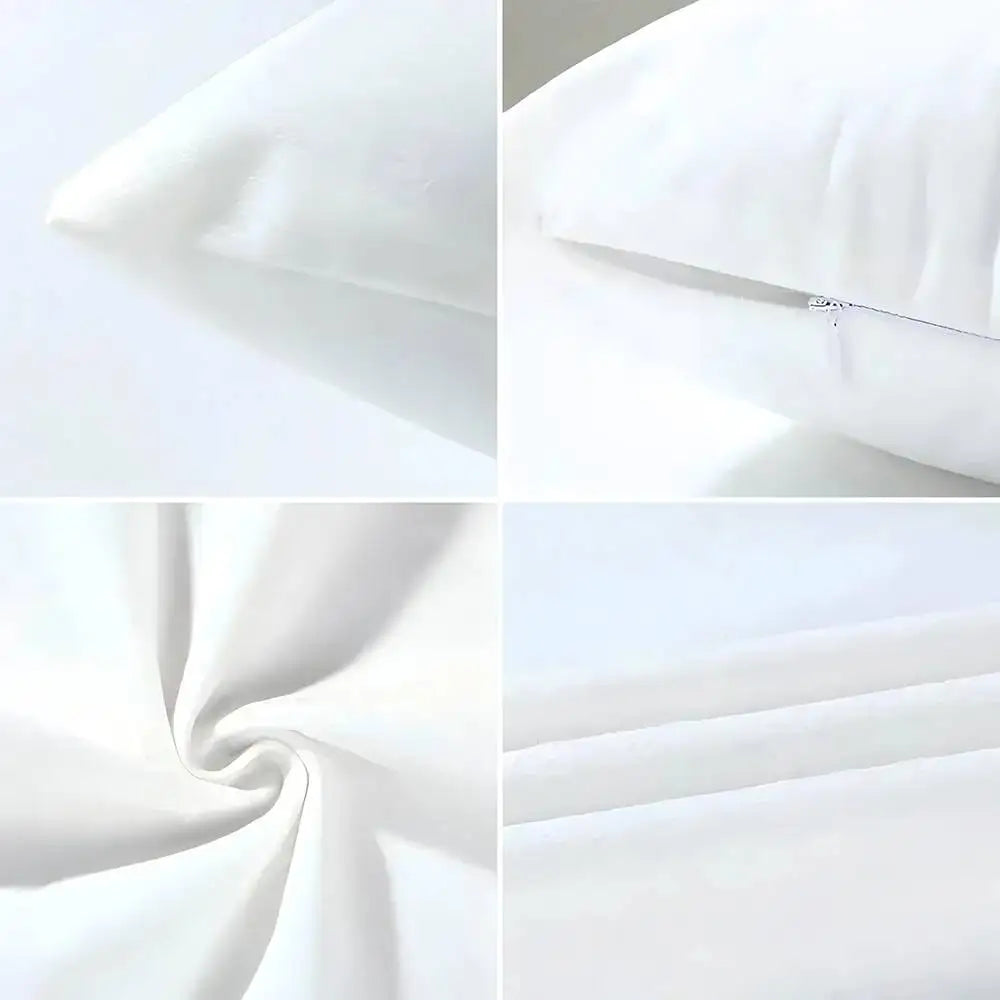 Plush pillowcase – Double-sided print – Soft polyester – Cozy decorative cushion cover – 18 x 18 in 5