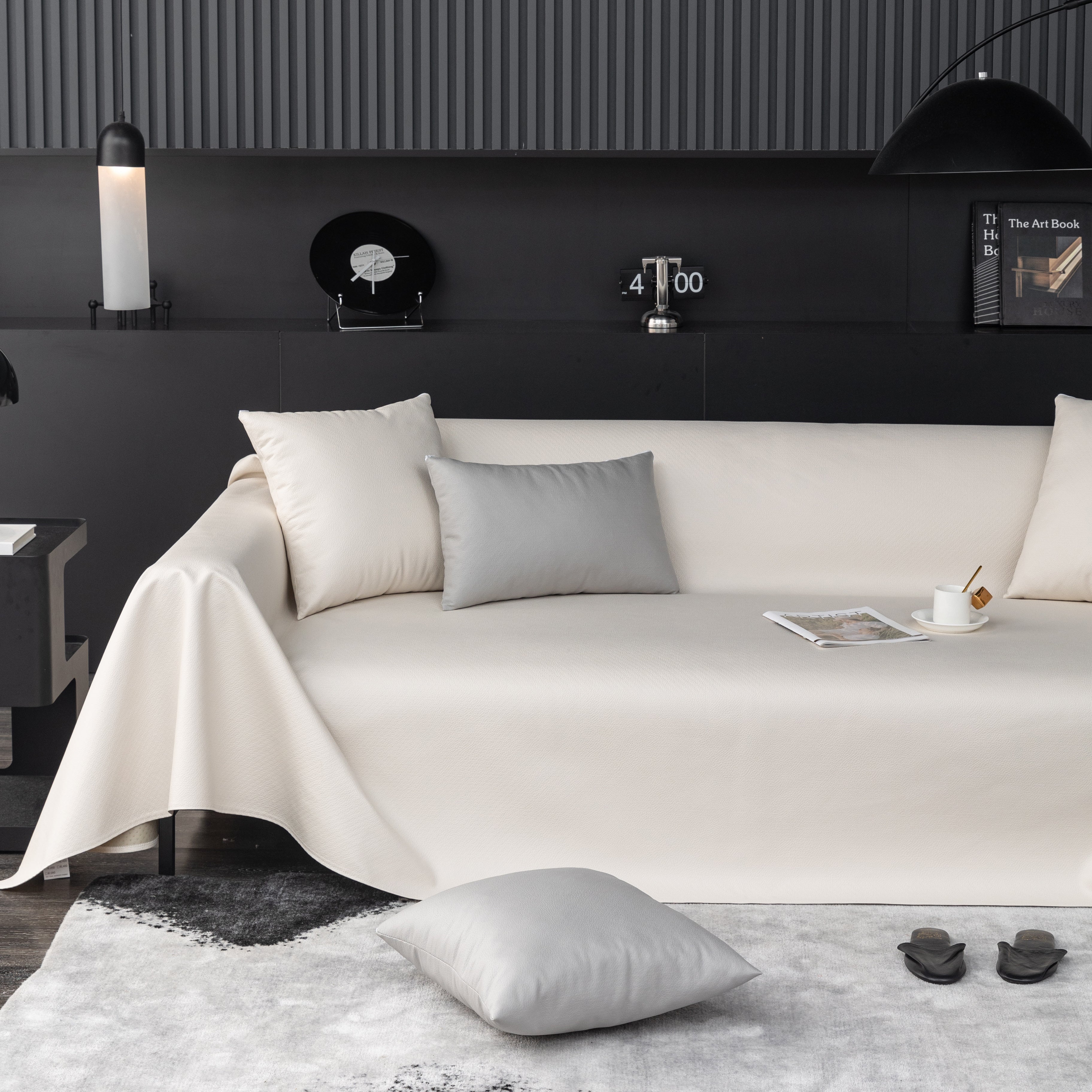 Premium Faux Leather Couch Cover | Waterproof Non-Slip Protector Ð Ideal for Pets and Kids 5