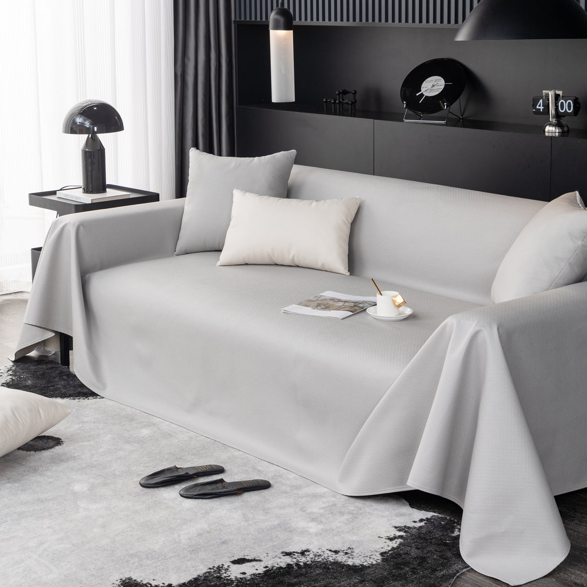 Premium Faux Leather Couch Cover | Waterproof Non-Slip Protector Ð Ideal for Pets and Kids 8