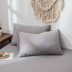 Pure Cotton Pillowcases Set of 2 – 48cm x 74cm, Breathable and Durable for Comfortable Sleep 0