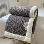 Reversible Sherpa Throw Blanket – Ultimate Comfort 0