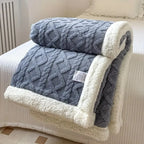 Reversible Sherpa Throw Blanket – Ultimate Comfort 3