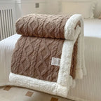 Reversible Sherpa Throw Blanket – Ultimate Comfort 4