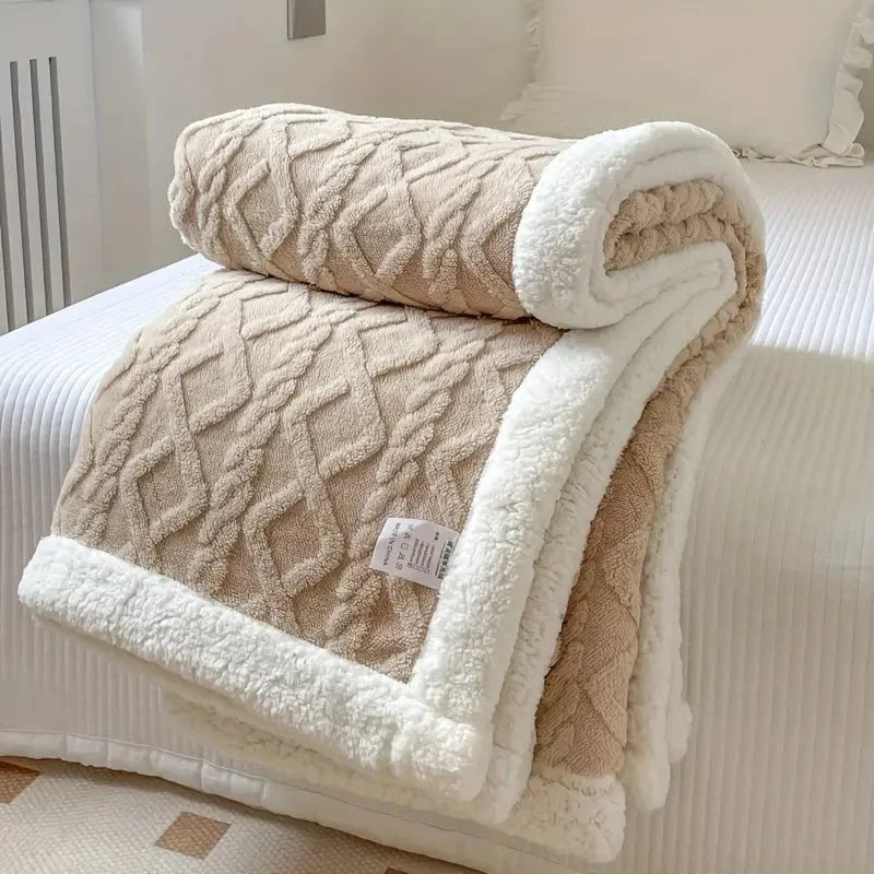 Reversible Sherpa Throw Blanket – Ultimate Comfort 5