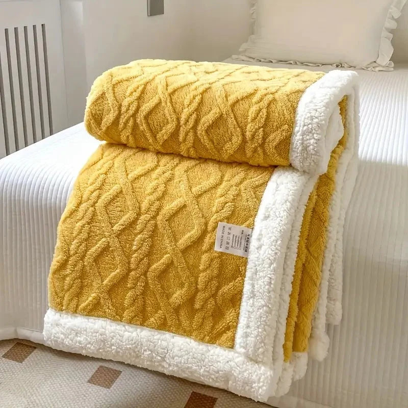 Reversible Sherpa Throw Blanket – Ultimate Comfort 8