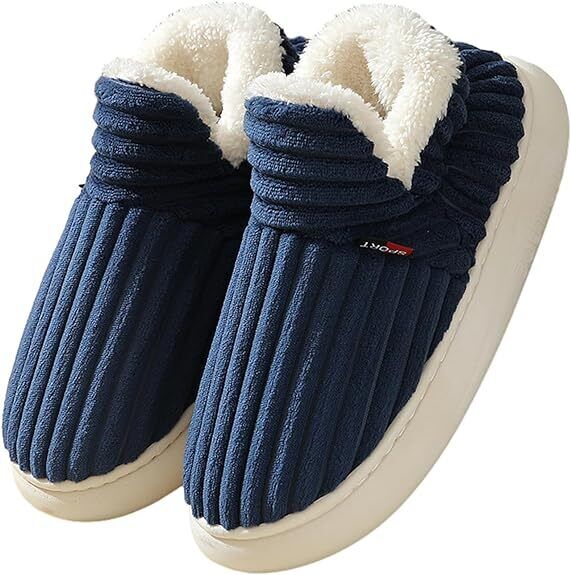 Beige ribbed fabric women's slippers featuring a cozy design for stylish comfort, perfect for indoor wear. Soft texture and lightweight construction ensure warmth and relaxation for 5