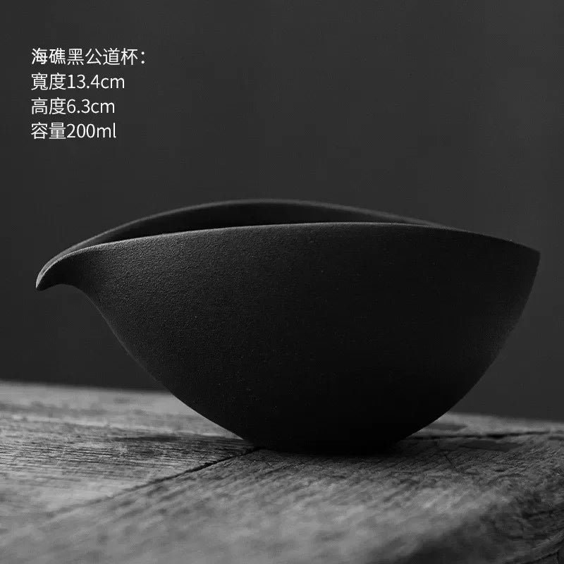 Variant image for Japanese Handmade Coarse Pottery Matcha Bowl – 200ml Capacity for Traditional Tea Ceremony-5