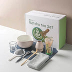 Variant image for 10-Piece Japanese Matcha Tea Set with Ceramic Bowl, Bamboo Whisk, and Accessories for Traditional Tea Ceremony-6