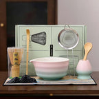 Traditional Matcha Gift Set with Bamboo Whisk, Ceramic Bowl, and Tea Scoop – Matcha Bowl and Whisk for Authentic Tea Experience-5