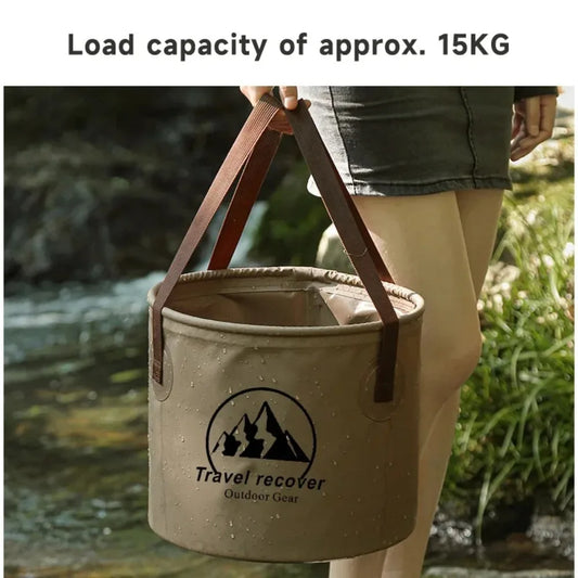 Portable Foldable Water Sink Bucket – 20L Capacity for Camping, Hiking, and Outdoor Activities-1