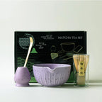 Bamboo and Ceramic Matcha Set – Traditional Japanese Tea Ceremony Kit with Whisk, Bowl & Accessories