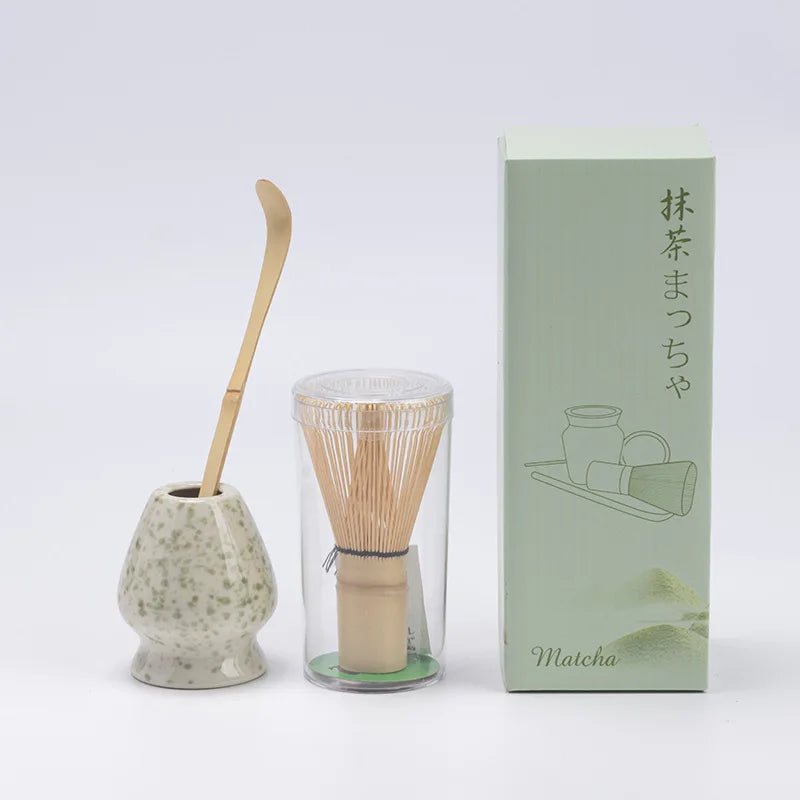 Variant image for Bamboo Matcha Whisk Set with Traditional Scoop – 3-Piece Tea Ceremony Tools-10