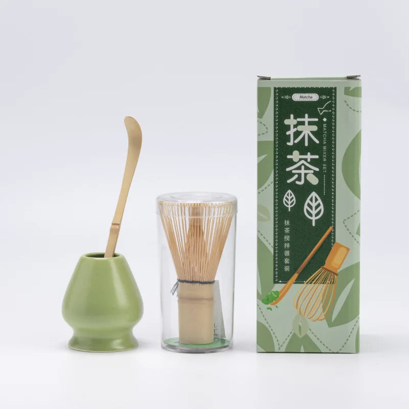 Variant image for Bamboo Matcha Whisk Set with Traditional Scoop – 3-Piece Tea Ceremony Tools-29