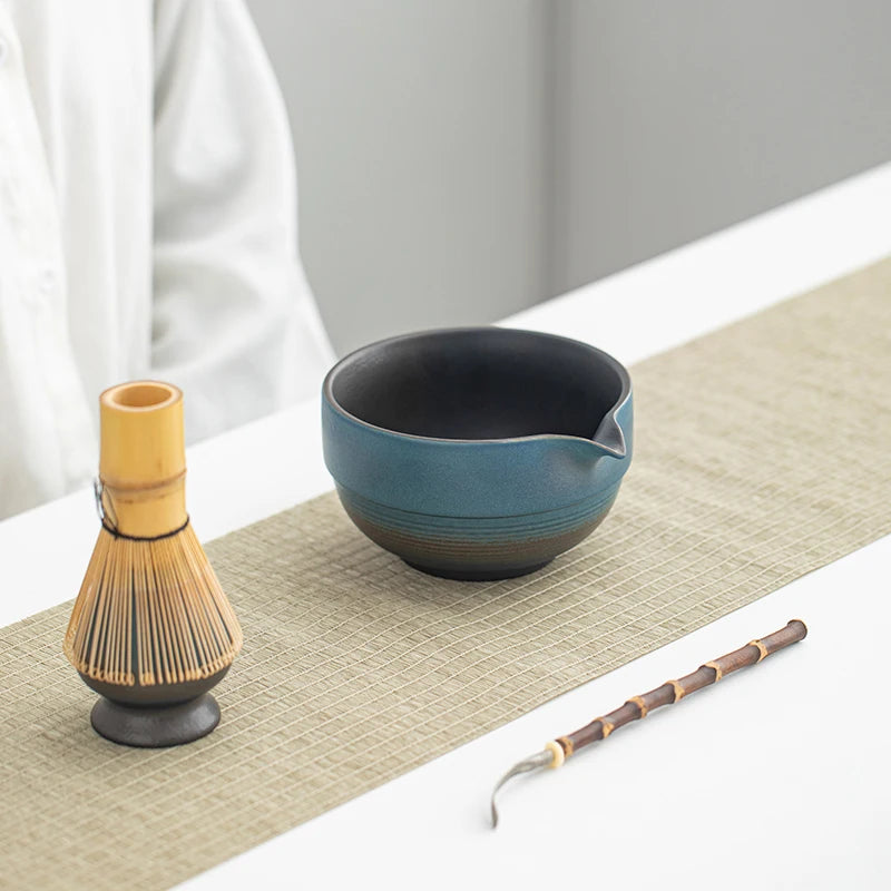 Handcrafted Japanese Matcha Bowl – Ceramic Green Tea Bowl for Tea Enthusiasts, Perfect for Authentic Matcha Experience-5