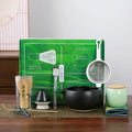 Complete Matcha Starter Kit – Japanese 10-Piece Ceremonial Matcha Set with Bowl, Whisk & Sifter