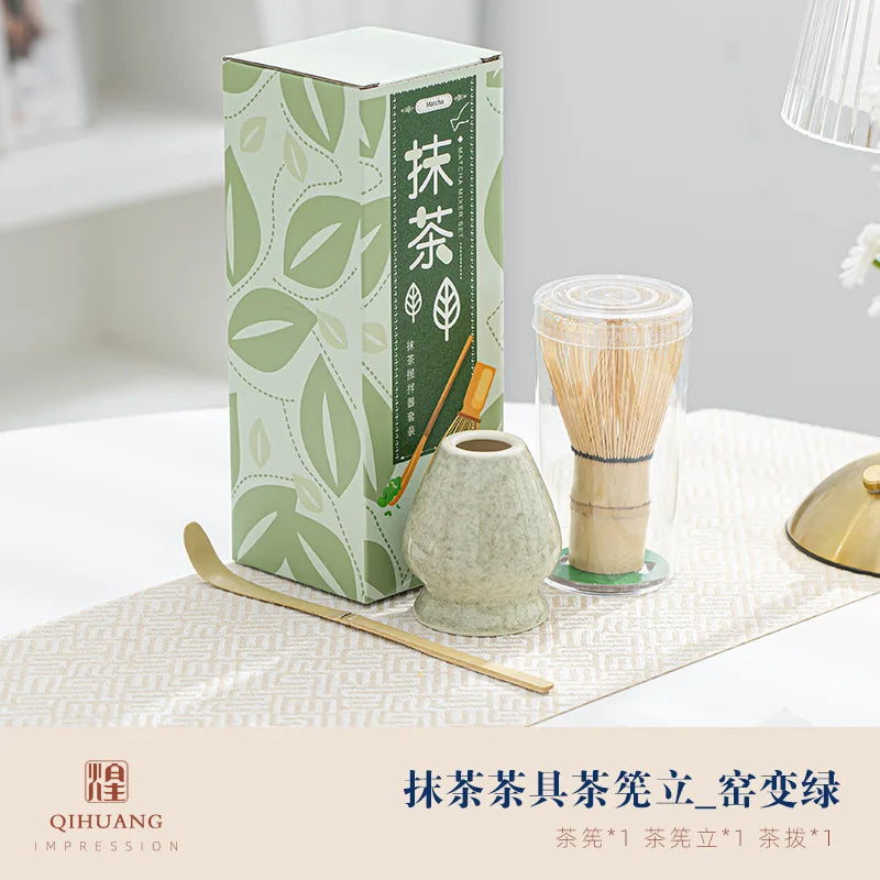 Variant image for Bamboo Matcha Whisk Set with Traditional Scoop – 3-Piece Tea Ceremony Tools-20