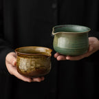 Japanese Ceramic Matcha Bowl – High Temperature Resistant Tea Bowl for Optimal Matcha Brewing-1