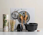 Variant image for Premium 8-Piece Matcha Tea Set with Ceramic Bowl, Bamboo Whisk, Frother, and Sakura Design for Authentic Ceremonies-4