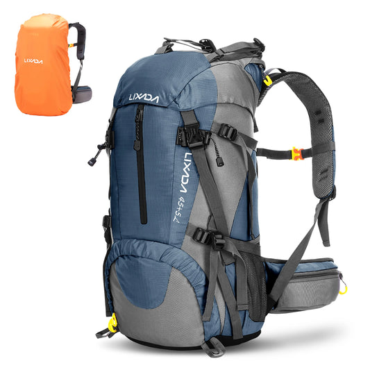 50L Waterproof Hiking Backpack with Rain Cover – Durable Camping Gear for Climbing and Trekking-2