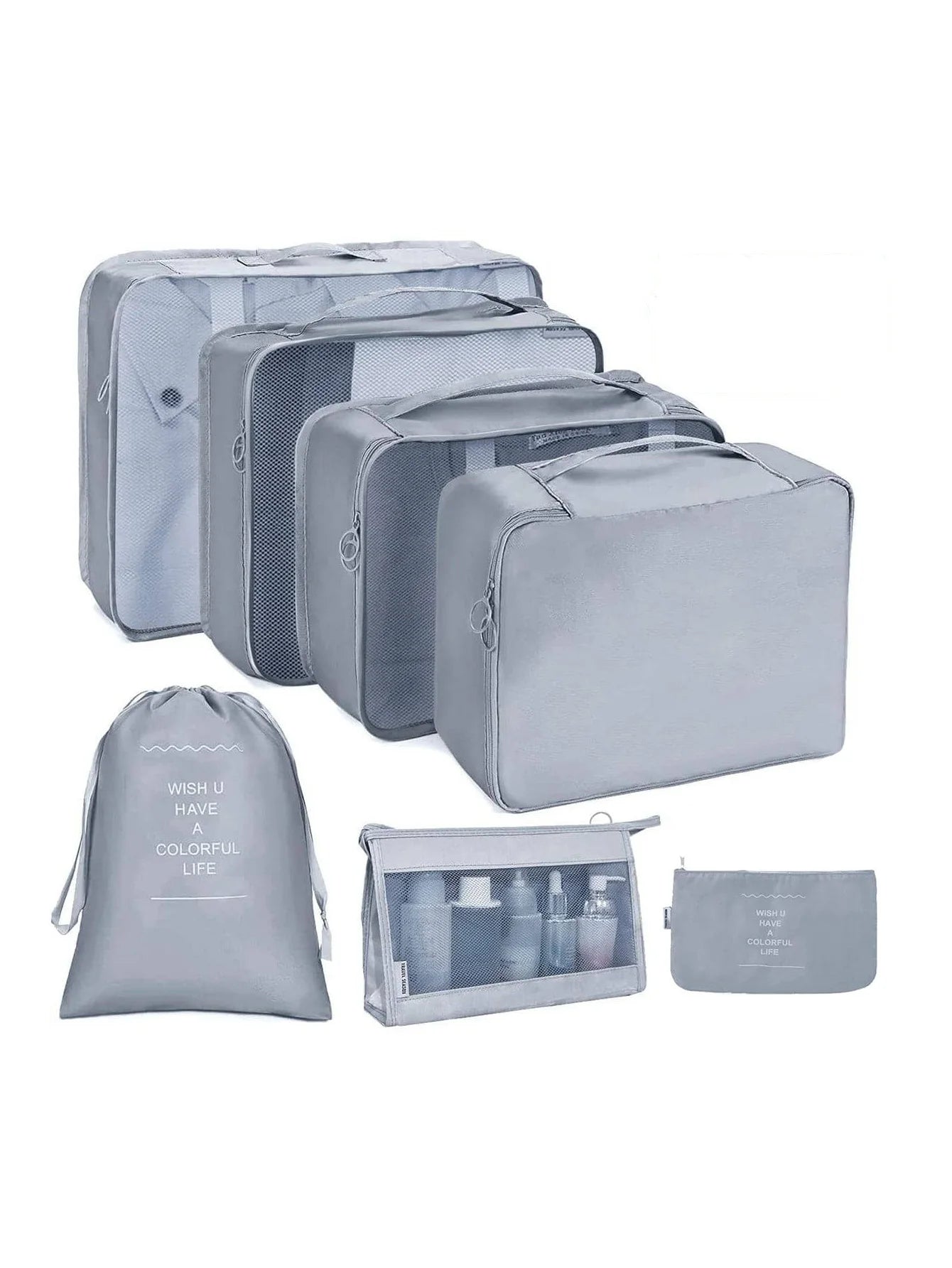 Variant image for Travel Organizer Packing Cubes Set – 7 to 10 Lightweight Travel Cubes for Clothes Storage and Easy Organization-10