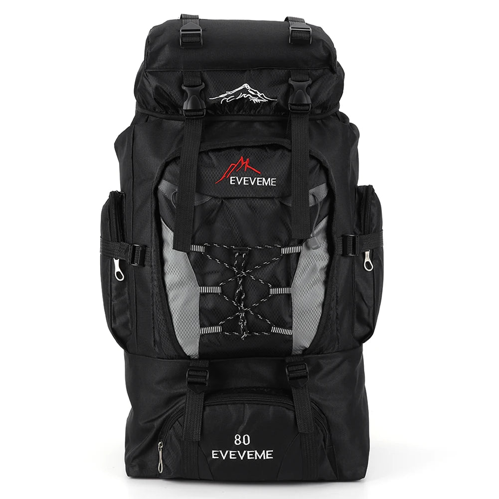 Variant image for 80L Waterproof Hiking Backpack with Adjustable Straps – Large Capacity Camping Gear for Outdoor Adventures-1