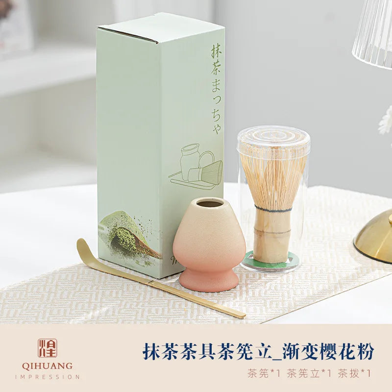 Variant image for Bamboo Matcha Whisk Set with Traditional Scoop – 3-Piece Tea Ceremony Tools-22