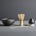 Authentic Japanese Matcha Set – Bamboo Whisk & Ceramic Bowl for Traditional Tea Ceremony