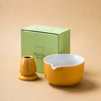 Variant image for Traditional Japanese Matcha Bowl Set with Whisk Holder – Ceramic Tea Bowls for Ceremony and Gifts-2