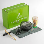 7-Piece Matcha Tea Set with Glass Bowl, Bamboo Whisk, and Infuser – Perfect for Tea Ceremonies-2