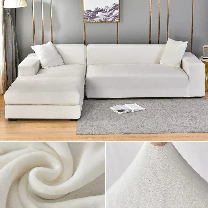 Stretch Velvet Sofa Cover