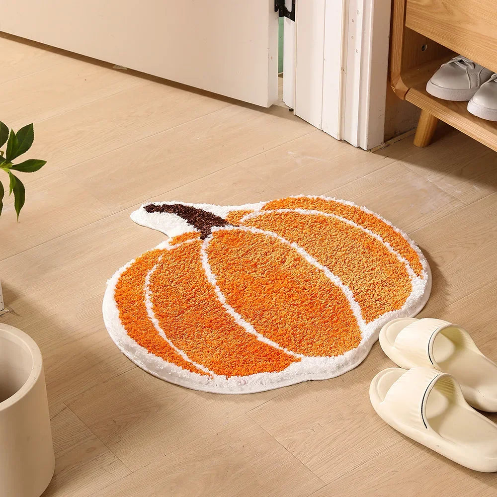 Variant image for Non-Slip Croissant Bathroom Mat – Water Absorbent Flocking Bath Rug for Safety and Comfort, 60cm x 40cm-4