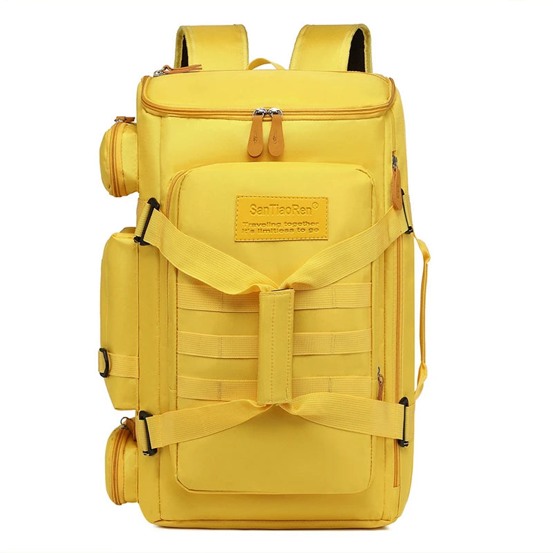 Variant image for Large Capacity Sports Backpack with Wet Dry Separation for Gym, Yoga, and Outdoor Activities - Durable Nylon Design-3