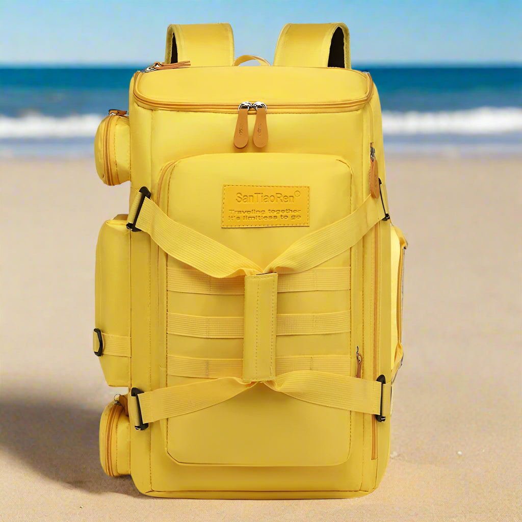 Variant image for Large Capacity Sports Backpack with Wet Dry Separation for Gym, Yoga, and Outdoor Activities - Durable Nylon Design-3