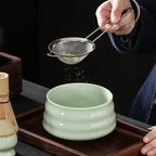 Japanese Bamboo Matcha Set – Authentic Tea Ceremony Kit with Whisk, Bowl & Scoop