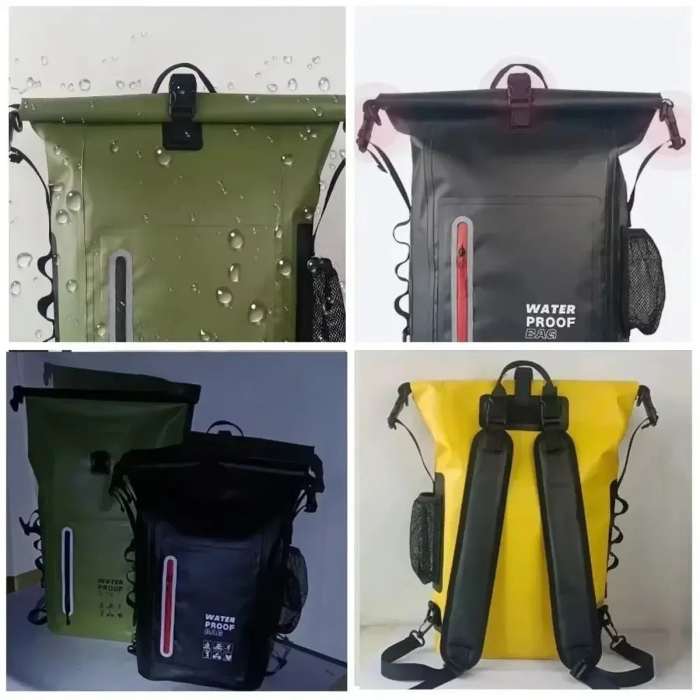 Waterproof 25L Travel Backpack with Adjustable Straps – Versatile Outdoor Dry Bag for Hiking and Adventure-4