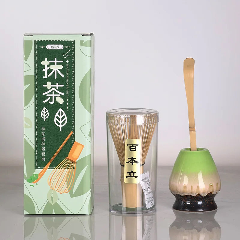 Variant image for Bamboo Matcha Whisk Set with Traditional Scoop – 3-Piece Tea Ceremony Tools-24