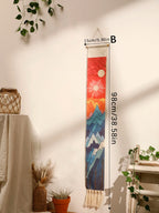 Variant image for Handmade Macrame Wall Tapestry – Boho Sunset and Sunrise Wall Art Decor for Living Room-5