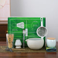 Complete Matcha Starter Kit – Japanese 10-Piece Ceremonial Matcha Set with Bowl, Whisk & Sifter