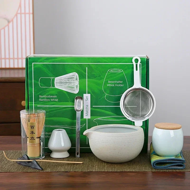 Complete 10-Piece Japanese Matcha Set
