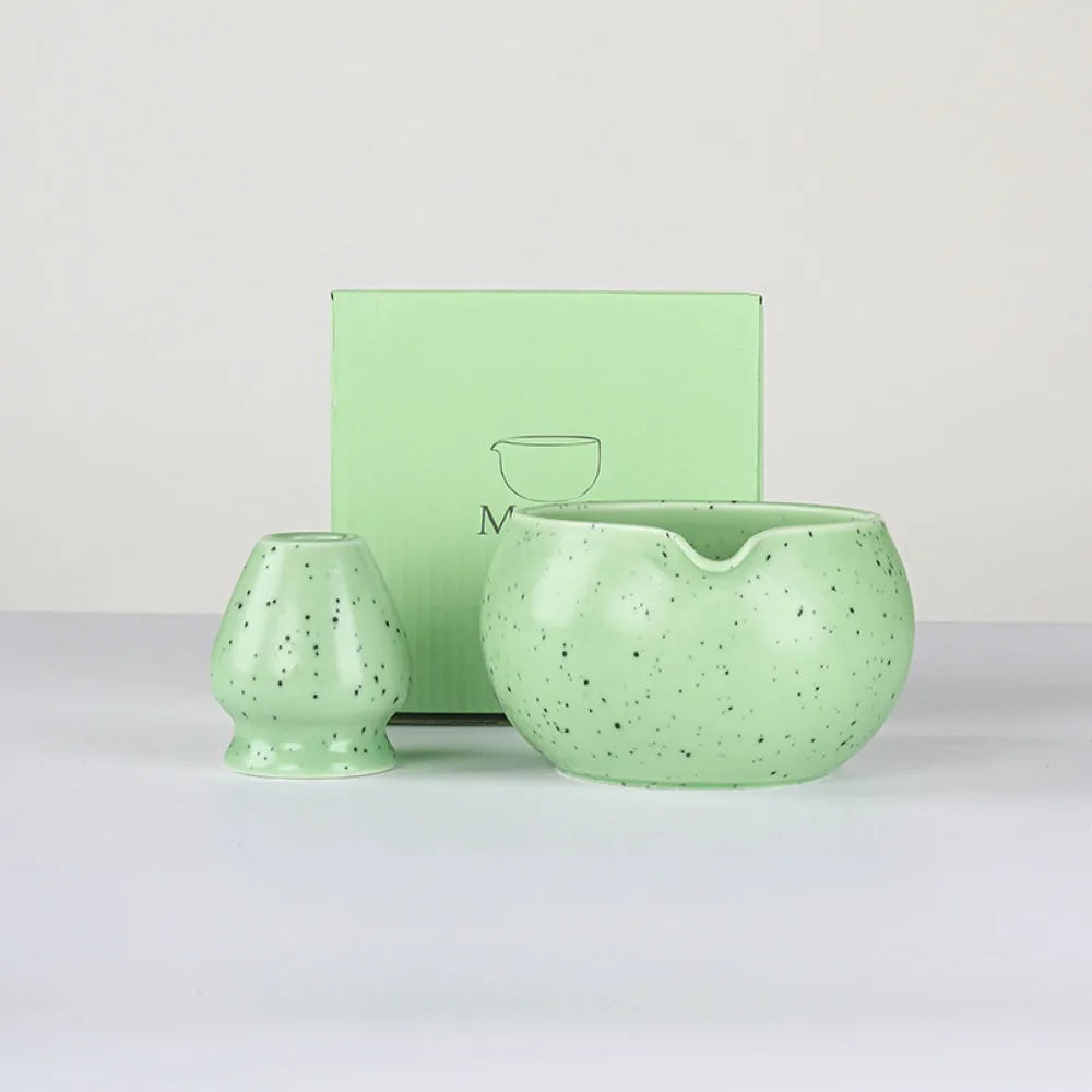 Variant image for Ceramic Japanese Matcha Bowl with Pouring Spout – Ideal Matcha Tea Bowl for Perfect Tea Preparation-8