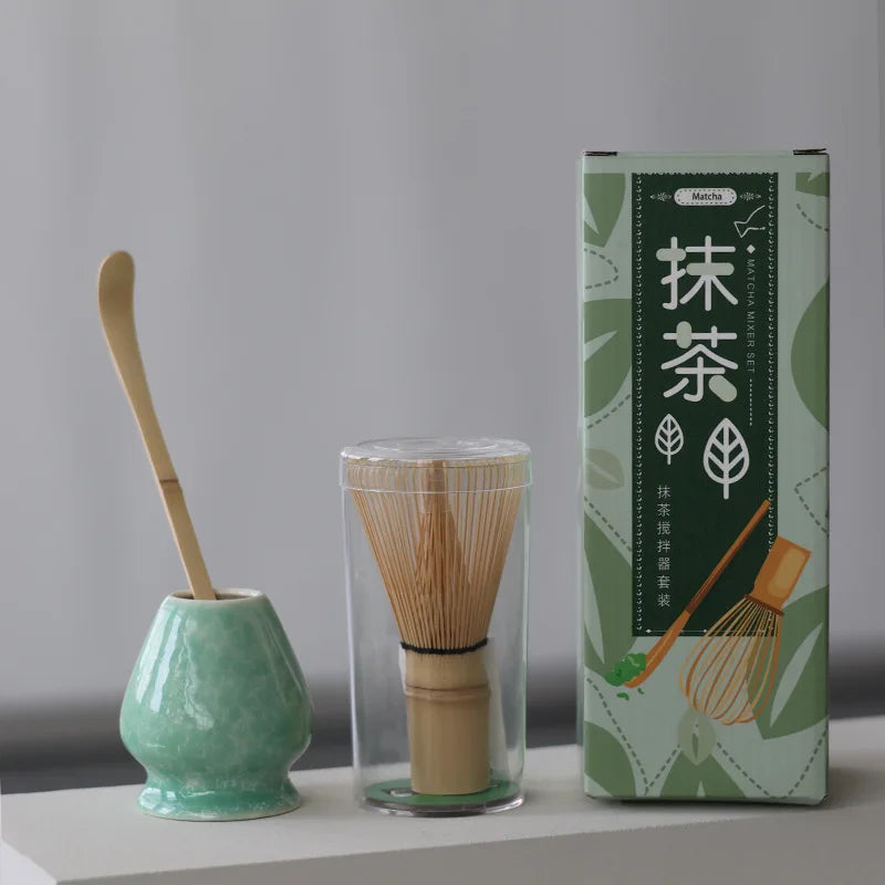 Variant image for Bamboo Matcha Whisk Set with Traditional Scoop – 3-Piece Tea Ceremony Tools-14