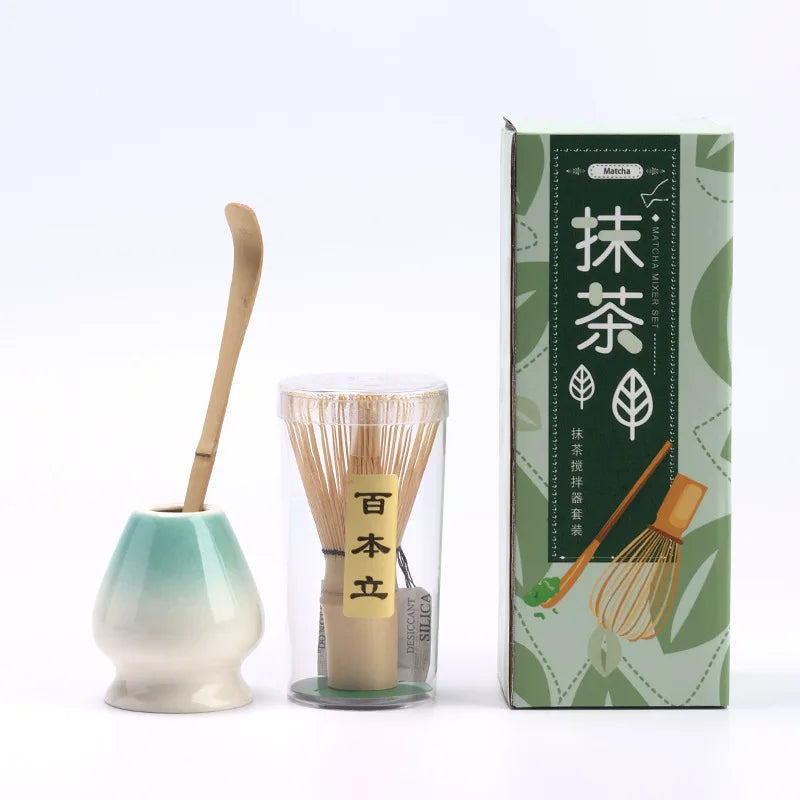 Variant image for Bamboo Matcha Whisk Set with Traditional Scoop – 3-Piece Tea Ceremony Tools-15