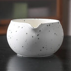 Ceramic Japanese Matcha Bowl with Pouring Spout – Ideal Matcha Tea Bowl for Perfect Tea Preparation-4