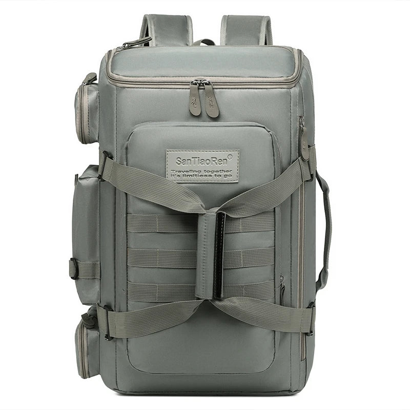 Variant image for Large Capacity Sports Backpack with Wet Dry Separation for Gym, Yoga, and Outdoor Activities - Durable Nylon Design-2