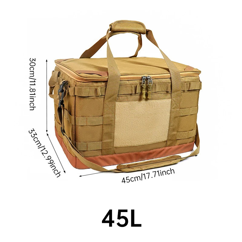 Variant image for Large Capacity 60L Waterproof Tool Storage Box – Multi-Functional Picnic and Cookware Organizer for Outdoor Use-2