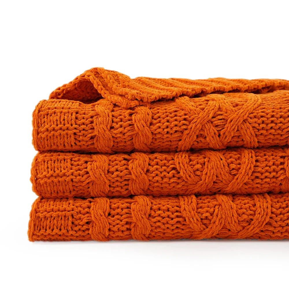 Cozy blanket for bed and sofa