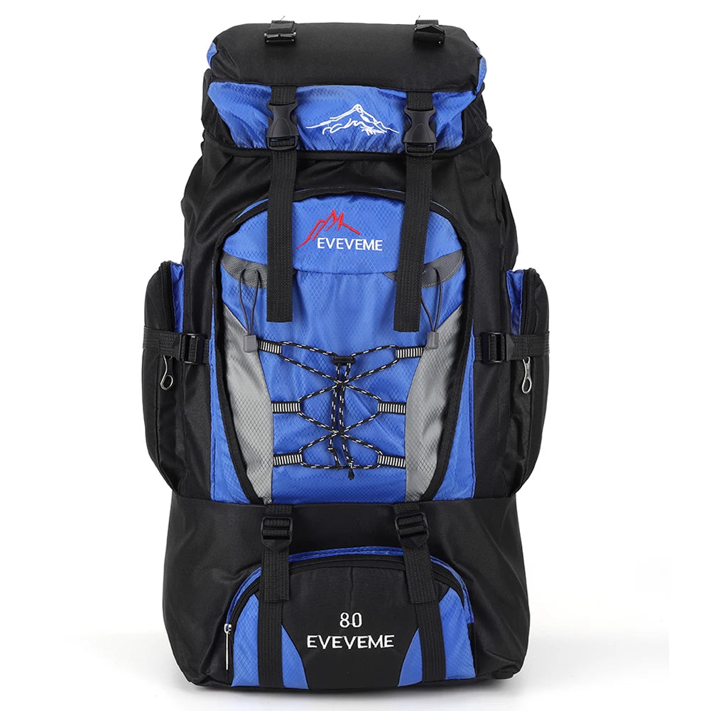 Variant image for 80L Waterproof Hiking Backpack with Adjustable Straps – Large Capacity Camping Gear for Outdoor Adventures-2