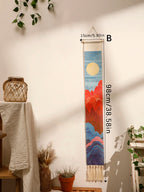 Variant image for Handmade Macrame Wall Tapestry – Boho Sunset and Sunrise Wall Art Decor for Living Room-4